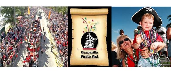 節慶英文-美國Gasparilla Pirate Festival