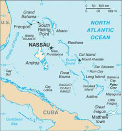 巴哈馬-地圖