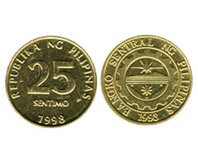 長灘島貨幣-25 cents
