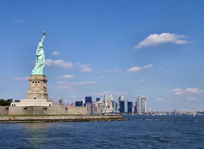 美國紐約-自由女神地標